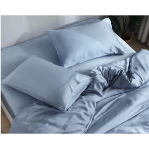 Doz by Sijo Organic Bamboo Queen Sheet Core 3 Piece Set Sky NWOT